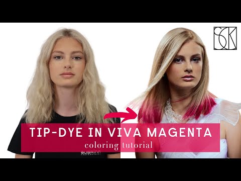 HAIR COLOR TUTORIAL - DEEP DYE TIPS BY SCK