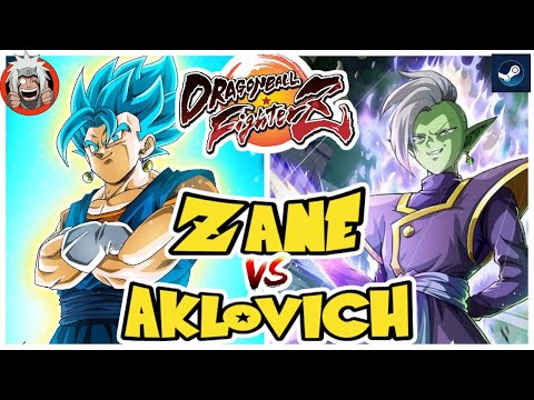 DBFZ Aklovich vs Zane (GogetaSS4, VegetaSSJ, Vegito) vs (Black, Zamasu, Beerus)