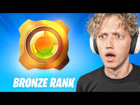 I Played BRONZE Ranked Fill... (worst players)