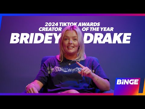 Pyjama entrepreneur turned content queen Bridey Drake | TikTok Awards Nominees | BINGE