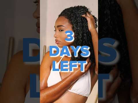 3 DAYS UNTIL LAUNCH! ⏳💧 #washday #washdayroutine #moisture #hairgrowth #naturalhair #biotin