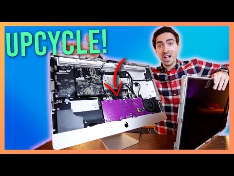 Upcycle an old iMac display with this INSANE mod!