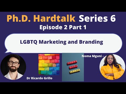 LGBTQ Marketing and Branding Interviewer Noma Mguni Guest Dr Ricardo Grilo