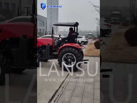 Small Four Wheel Farm Tractor for Agricultural Machinery LSE-LANSU 4WD 25-50HP with CE