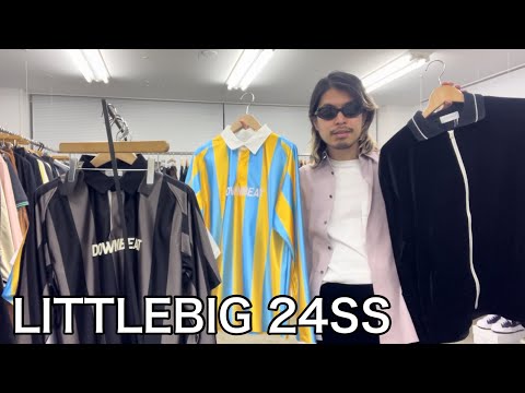 【最速】LITTLEBIG 24SS ！ベロアセットアップ&サッカーシャツ&シャツ！オリジナル生地を使ったレトロなサッカーシャツは今季イチオシ！ベロアのジャージは襟のリブ使いが印象的！