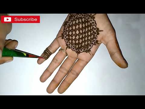 Beautiful & Easy Mehandi Design for Eid 2020 | Mehndi tutorial step by step for beginners