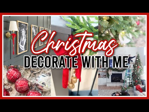 DECORATING FOR CHRISTMAS 2024 | CHRISTMAS DECOR IDEAS