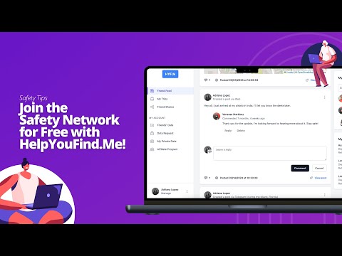 Join the Safety Network for Free! | HelpYouFind.Me