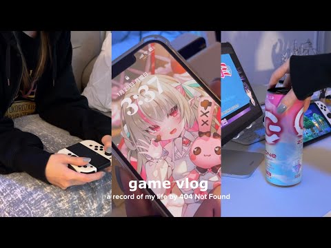 オタクの夜の過ごし方┊ゲーム にじさんじオタクの日常VLOG┊あつ森 島クリと画像コラージュ┊オタ活ナイトルーティン