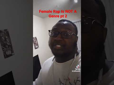 Female Rap is NOT a genre pt2 #femalerap #hiphop #doublestandards #lilwayne  #gta #saintsrow #bars