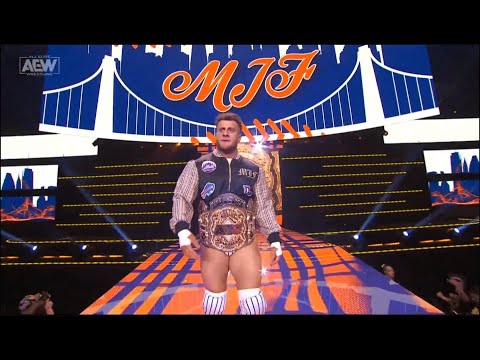 MJF Hometown Entrance AEW Dynamite GrandSlam