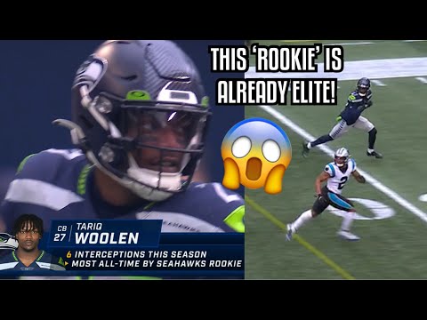 Tariq Woolen ‘SHUT DOWN’ DJ Moore 🔒 (WR Vs CB) Tariq Woolen Seahawks highlights