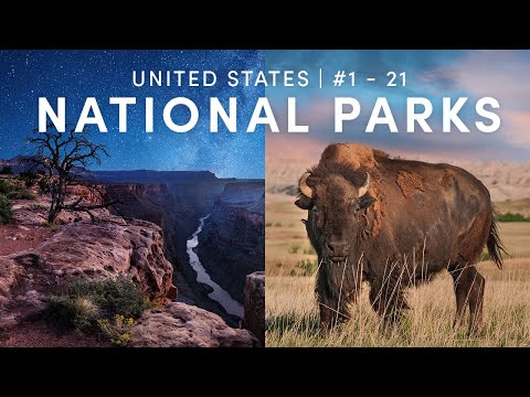 All 63 National Parks in the United States Pt. 1 #1 - 21