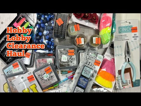 Hobby Lobby Clearance Haul July 2024