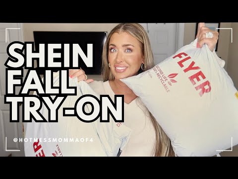 Shein Fall Must Have Try On Haul | Shein Glowmode Yoga set and more | Hotmess Momma Vlogs