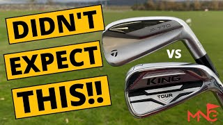 THIS SHOCKED ME! Cobra King Tour Iron v TaylorMade P770 Iron