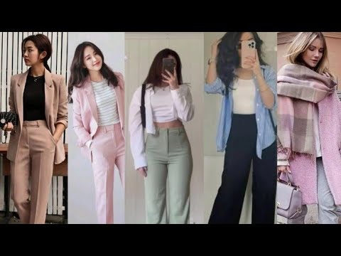 best colour combination✨💕 | aesthetic colour combination outfits for girls and women 👀💗