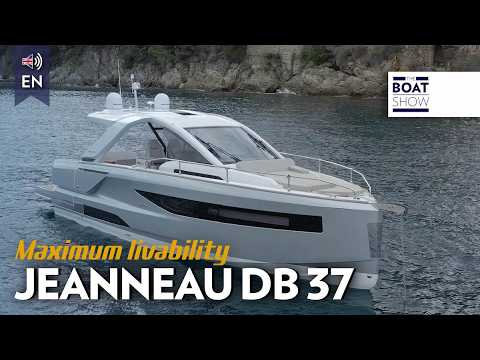 [ENG] NEW JEANNEAU DB/37 - Motor Boat Review - The Boat Show