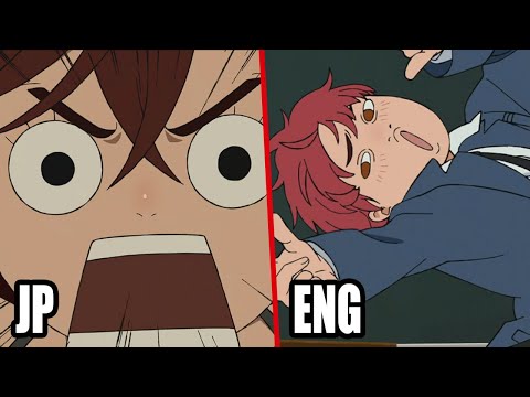 Dandadan JAPANESE VS ENGLISH DUB | Episode #11