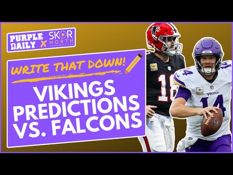 Minnesota Vikings predictions vs. Atlanta Falcons: Sam Darnold, Kirk Cousins and more