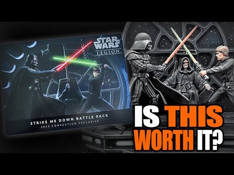 Unboxing The $500 STAR WARS: Legion Convention Exclusive Set "Strike Me Down"