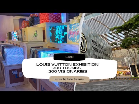 Louis Vuitton Exhibition Marina Bay Sands Singapore