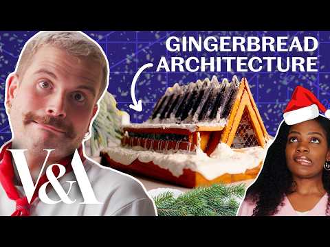 CHRISTMAS CHALLENGE: amateur v pro recreate REAL buildings in gingerbread 🎄🏛️