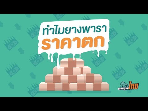 ทำไมยางพารา ราคาตก? [ รู้จริงเศรษฐกิจไทย ]