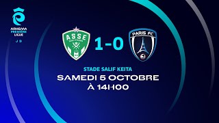 J3 : Saint-Etienne – Paris FC (1-0), le résumé