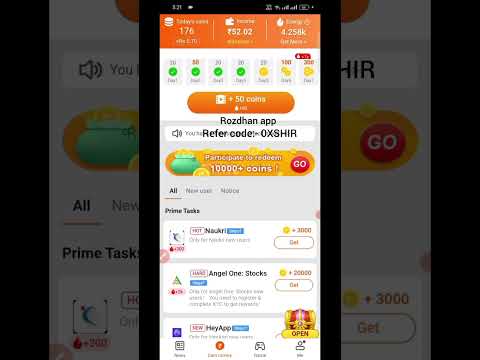 Rozdhan app money earning tips #money #newmoneyearningapptoday