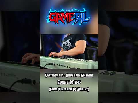 Ebony Wings (Castlevania: Order of Ecclesia) - GaMetal Remix (From "Nintendo DS Medley")