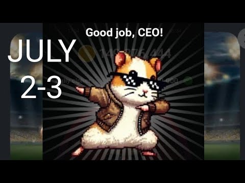 hamster Kombat cipher codes july 2 july 3