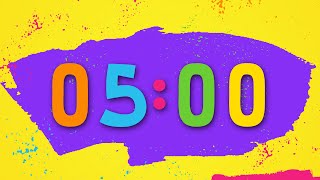 5 Minute Clean up Song with Countdown for Kids! (HD)