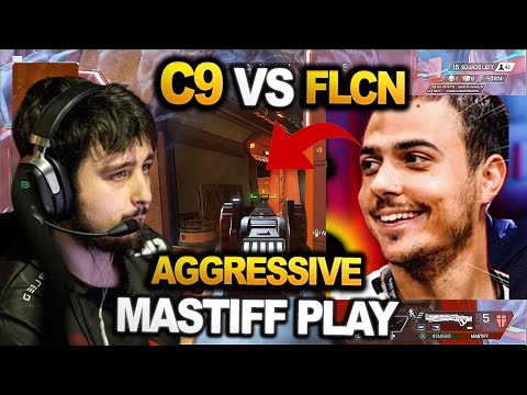 FLCN ImperialHal vs C9 Shooby in ALGS scrims! FLCN team is using the Mastiff aggressively!