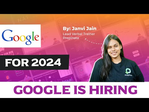 Google Hiring 2024 Batch | Off Campus Placement Update!!