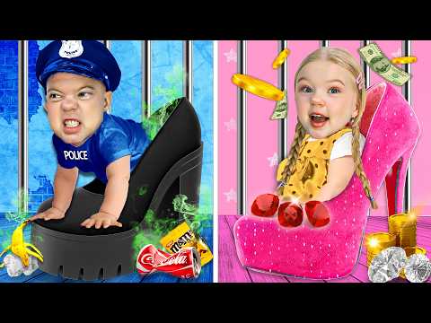 If My Dad Runs a Prison! Cool Gadgets & Funny Situations with Prisoners by Crafty Hype