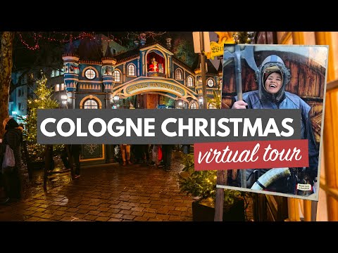 COLOGNE CHRISTMAS MARKETS | Christmas in Cologne Virtual Tour ft. Bonn & Siegburg Day Trips!