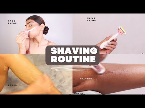 MY SHAVING ROUTINE | full body | tips for smooth skin & no ingrowns