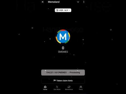 Memeland withdrawal | Memeland airdrop withdrawal | Hanshuverse #memes #memescoin #airdrop