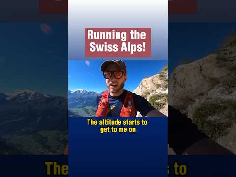 Come Run the Swiss Alps with Me! #trailrunning #switzerland