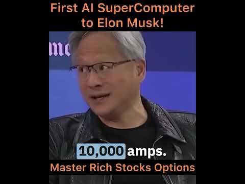 1st AI Supercomputer to Elon Musk #JensenHuang #Nvidia #AIChips #MasterRichStocksOptions