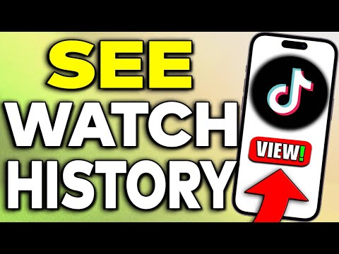 How To See Watch History On TikTok (UPDATED) | View Watch History!