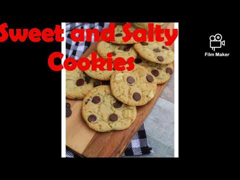 #cookies with a sweet and salty taste