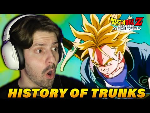 The History of Trunks! Dragon Ball Z Abridged Reaction