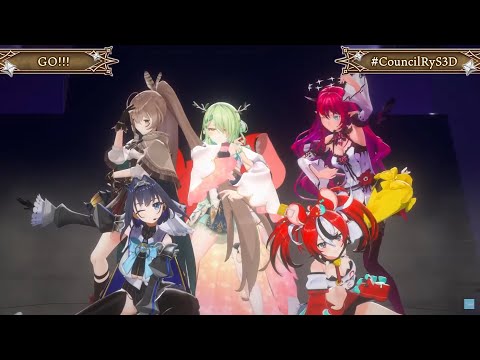 【#CouncilRyS3D  COLLAB】HoloEN - GO!!! / Hololive Promise