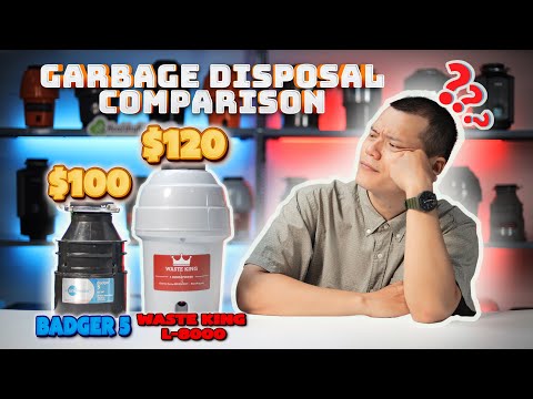 InSinkErator Badger 5 Vs. Waste King L-8000 - Shouldit Garbage Disposal Series