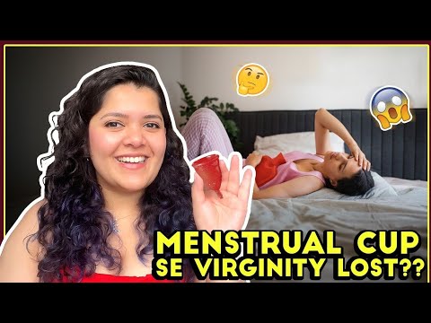 Menstrual cup for the first time (Hindi) - Dr Cuterus Explains #periods #womenshealth #doctor