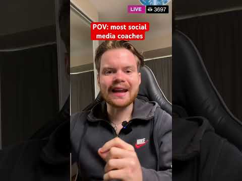 POV most social media coaches