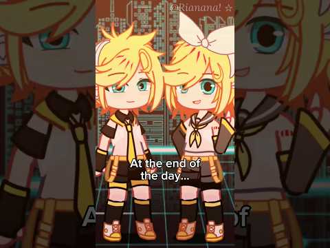 Kagamine Rin and Kagamine Len talk about pronouns [ Gacha version ] // Parody // Credit in desc