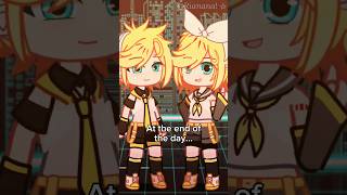 Kagamine Rin and Kagamine Len talk about pronouns [ Gacha version ] // Parody // Credit in desc